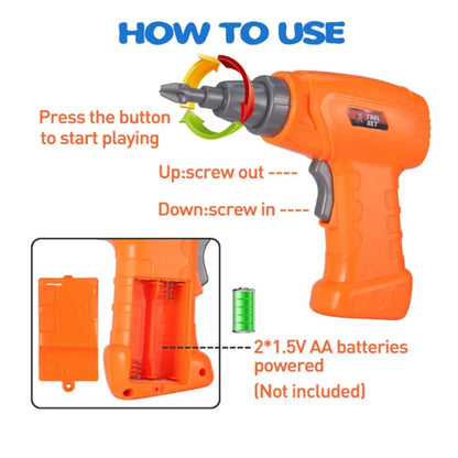 Creative Kids Electric Drill Set