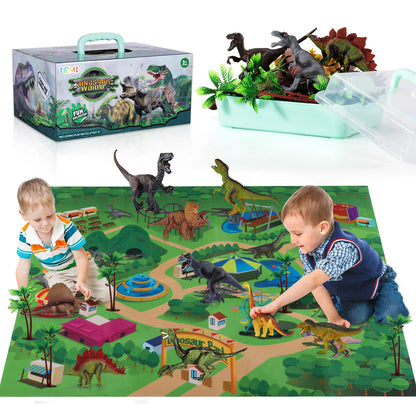 Jungle Play Mat - 9 dinosaurs included