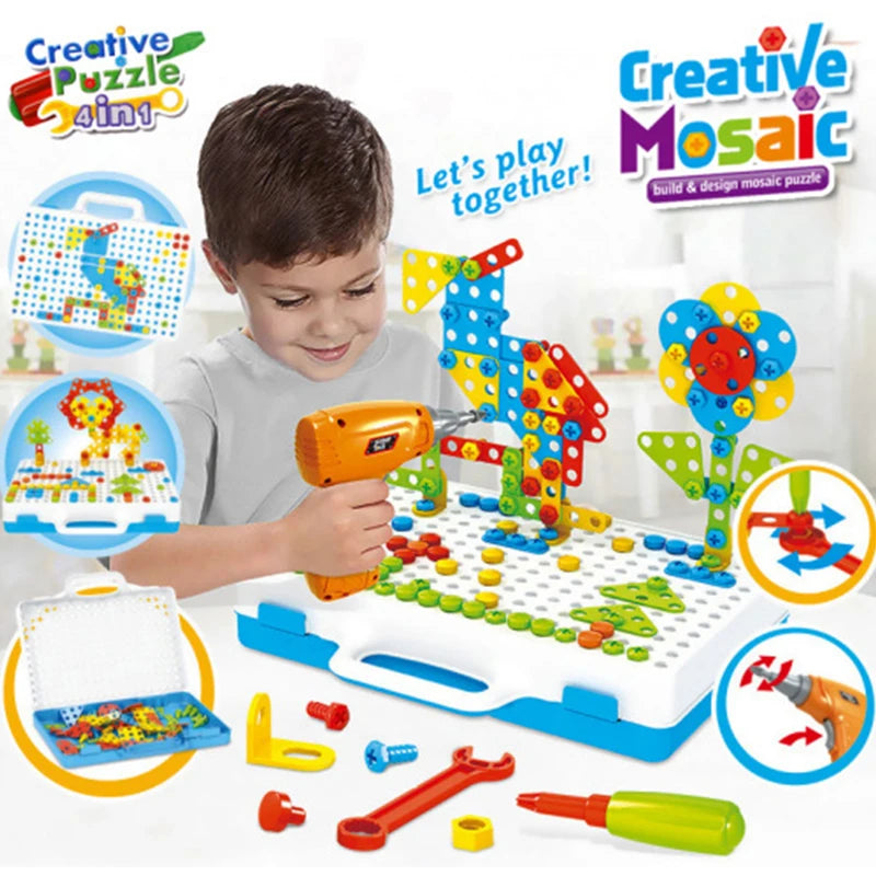 Creative Kids Electric Drill Set