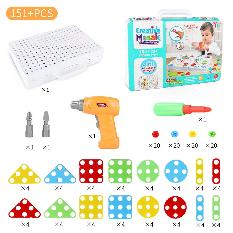 Creative Kids Electric Drill Set