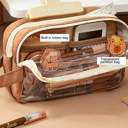 capybara pencil case