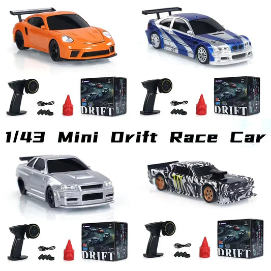 2.4G High speed Drift Rc Car 1/43 4WD