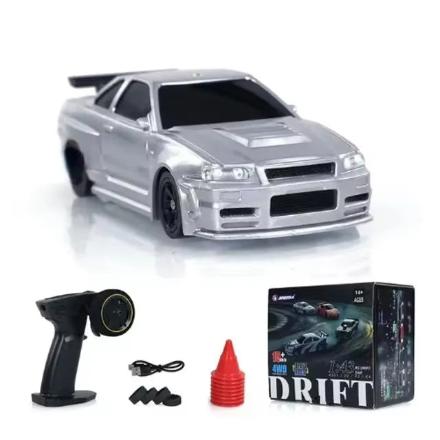 2.4G High speed Drift Rc Car 1/43 4WD