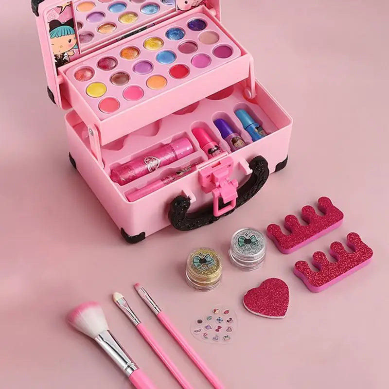 girls Makeup Case - makeup incl