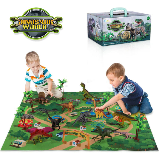 Jungle Play Mat - 9 dinosaurs included